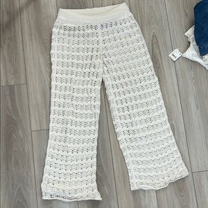 ABERCROMBIE | Crochet Cover Up Pants